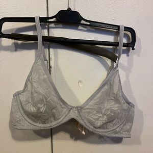 LOVE BY GAP BRA GRAY LACE